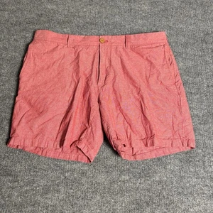 J.Crew Gramercy Shorts Mens 38x9 Light Redwood Chambray Casual Summer Wear E7954 - Picture 1 of 14