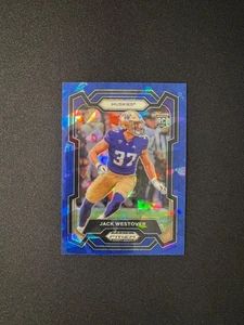 2024 Panini Prizm Draft Picks - Jack Westover #131 Blue Ice Prizm /99 (RC) - Picture 1 of 2