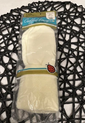 Nuevo en Paquete Calcetines Botín Tumbona Tumbona Puños Nailon Elastizados Crema Sellados 8.5-11 De Colección Orlon/Elásticos Foto 1 de 4