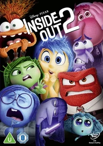Disney Pixar's Inside Out 2 (DVD) Kensington Tallman Liza Lapira Tony Hale - Picture 1 of 3