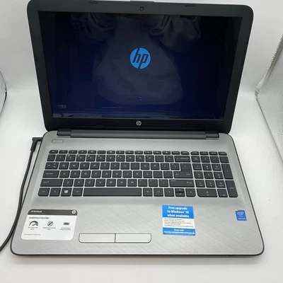 HP Laptop 15-ac055nr 15" 6GB/500 HDD Win10 Home NEEDS NEW BATTERY (L15) - Image 1 of 4