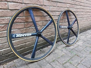 GIPIEMME Tecno 5 Spokes 28" 700c Wheelset Shimano Dura Ace 8 9 10 Sp ♣️ Colnago - Foto 1 di 14