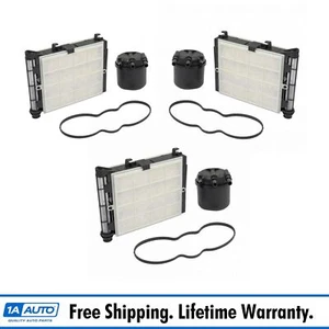 Ecogard 3 Piece Replacement Fuel Filter Water Separator Set for Ford Super Duty - Picture 1 of 5