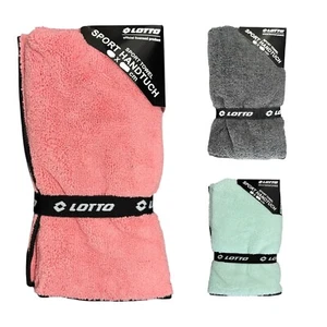 LOTTO 70x140cm Viaje Toalla Deportiva Microfibra Toalla Deportiva Toalla Rápida Toalla de Soldadura - Imagen 1 de 10