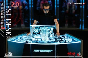 ToyBox 1/6 TB038 Workshop Scene Test Desk 2 For 1/6 Figure Collectible Prop New - Picture 1 of 11