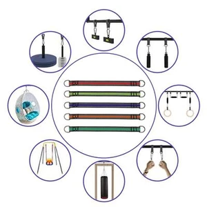 Tree Swing Hanging Strap Parts Hammock Hanging Strap for Lawn Playground - Picture 1 of 13