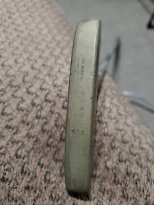 Vtg John Reuter Jr. Bullseye Putter Pre Acushnet. Original Red Leather Grip Rare - Picture 1 of 19