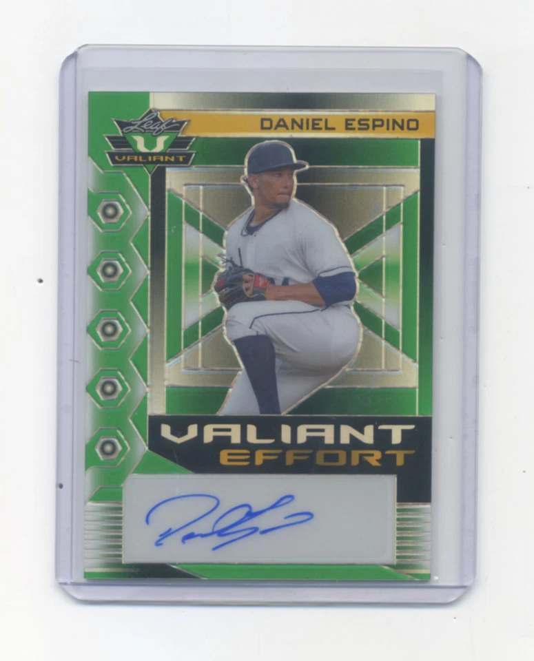 2023 Leaf Eclectic Baseball DANIEL ESPINO AUTO 2/5 VALIANT - Image 1 of 2