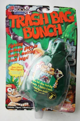 RARO BOLSO DE BASURA 1991 LOTE #8 MONSTRUO ALIEN FIGURA GALOOB ¡NUEVO SELLADO! Foto 1 de 4