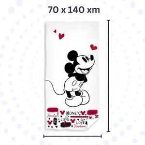 Mickey Mouse Toalla de Baño 70x140 Niños Toalla Toalla de Baño Algodón - Imagen 1 de 3