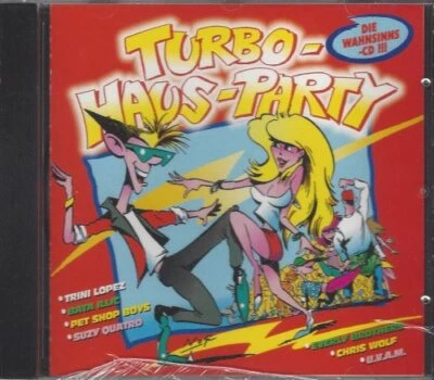 V/A Turbo-Haus-Party - Die Wahnsinns-CD, Opus, Rudi Wahnsinn, Edelmeier, Racey,+ - Bild 1 von 2