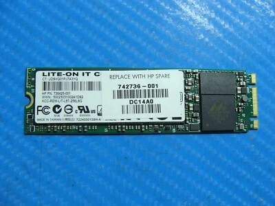 HP Pro X2 410 G1 LITE-ON 128GB SATA M.2 SSD L8T-128L6G-HP 736425-001 - Image 1 of 2