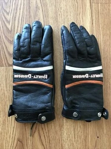 Lady’s Genuine leather Harley Davidson leather gloves Size L - Foto 1 di 6