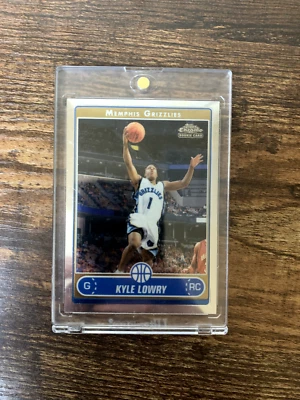 Kyle Lowry Topps Chrome Rookie Card - Image 1 of 2