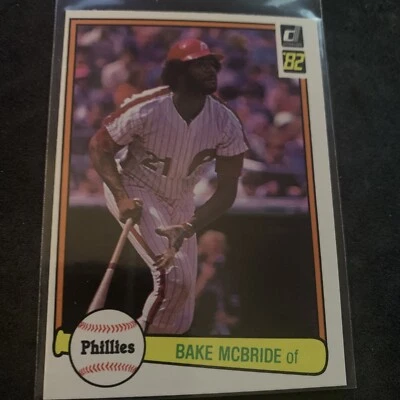 1982 Donruss - #497 Bake McBride - Image 1 of 2