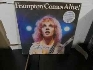 Peter Frampton Frampton Comes Alive (nur Cover) signiert mit Coa - Bild 1 von 2