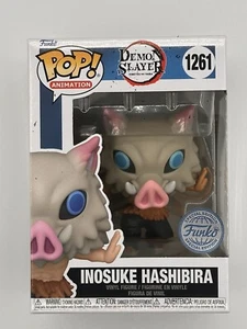 Funko Pop! Demon Slayer Inosuke Hashibira #1261 Funko Edición Especial con Protector - Imagen 1 de 10