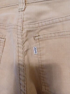 VINTAGE kids/youth Levi's Corduroy pants Size 11 reg Light brown Used sold As-Is - Picture 1 of 8