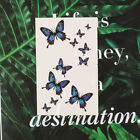 Fashion Women 3D Butterfly Temporary Tattoo Sticker Body Leg Arm Art Tatoo Deco-