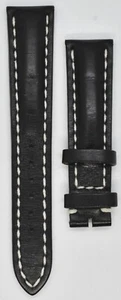 Breitling Black Watch Strap Band 19mm x 16mm 420X - Picture 1 of 4