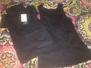 NWT NWOT U.S. Polo Assn. Girls' Dress Jumper Shirt Size 3 Navy Blue - Picture 1 of 7