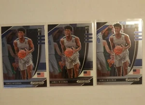 Lot of 3 2020-21 Panini Prizm Draft Picks JAMES WISEMAN RC Rookie Base #2 🔥 - Picture 1 of 7