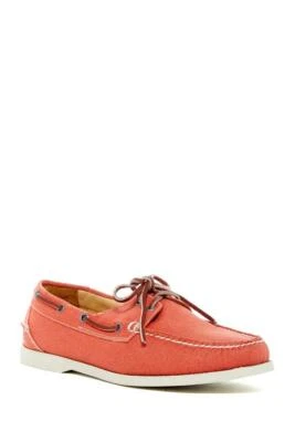 Zapatos de barco de lona lavada junto al mar Peter Millar Foto 1 de 4