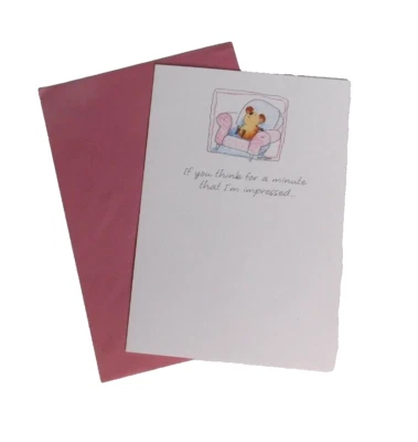 Congratulations   Cute Bear Fun Whimsical  Greeting Card Ambassador NOS - Image 1 of 3