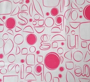 Light Work BTY Victoria Findlay Wolfe Marcus Bros Lucent Dot Letter Pink White - Picture 1 of 3