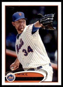 2012 Topps Mike Pelfrey #214 New York Mets - Picture 1 of 2