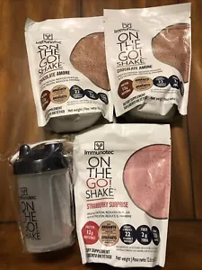 Strawberry & Chocolate Amore On The Go Shake All In One Protein Meal Replacement - Picture 1 of 15