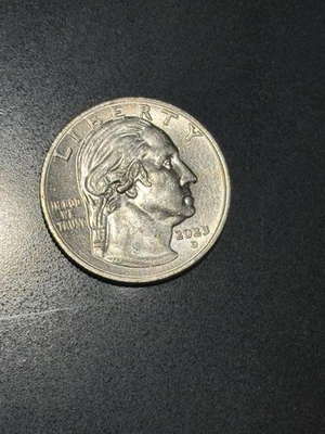 2023 D Quarter Error Coin Mint “IN COD WE TRUST”  2023 US Currency error  - Image 1 of 3