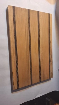 Handmade Hardwood Cutting Board 10x16x1. - Image 1 of 4
