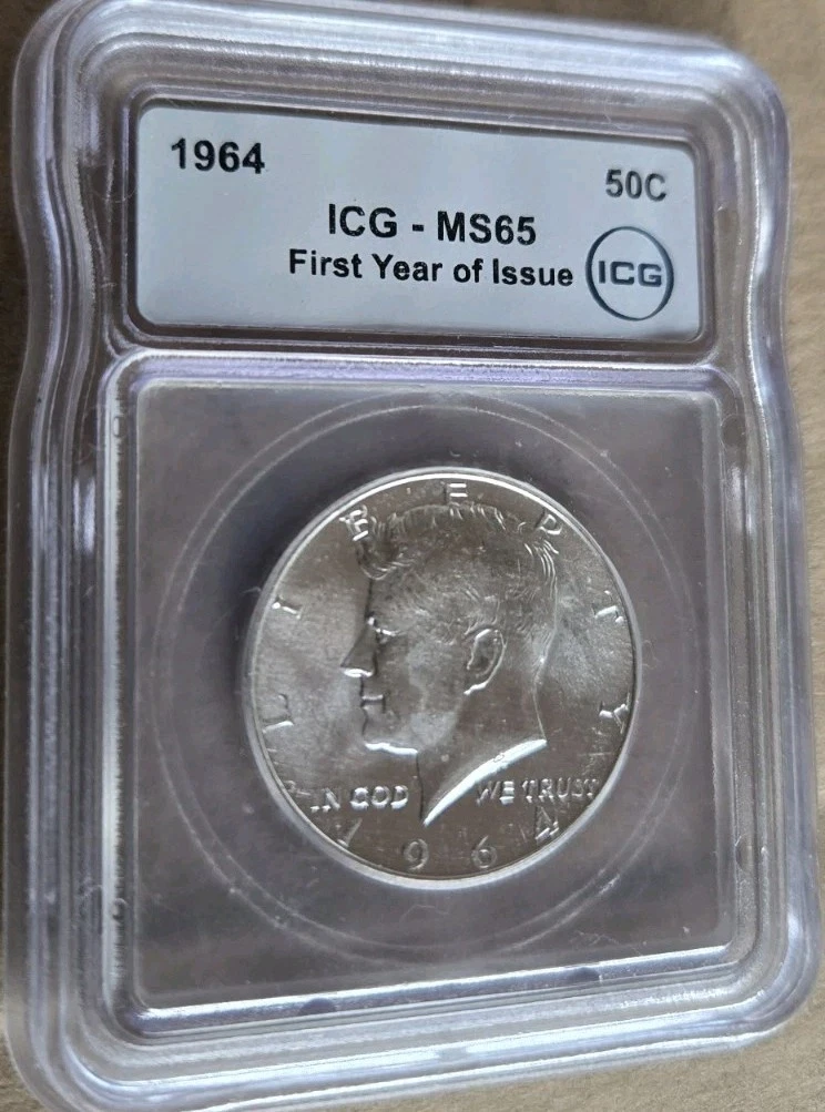 MS 65 Graded 1964 Kennedy US Half Dollars (1964-Now) for sale | eBay