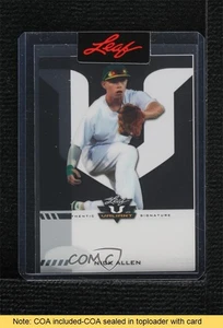 2017 Leaf Valiant Draft 1/1 Nick Allen #BA-NA1 READ 0w6 - Picture 1 of 3