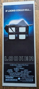 Looker 14 x 36 Insert Movie Poster 1981 Michael Crichton Susan Dey Albert Finney - Picture 1 of 3