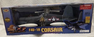 Ultimate Soldier XD 1:18 F4U-1A Corsair WWII Aircraft w/ Pilot Lucybelle - Picture 1 of 3