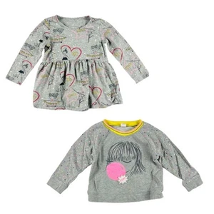Gap Bubblegum Hearts Sweatshirt + Tunic Top Bundle size 4 - Picture 1 of 16