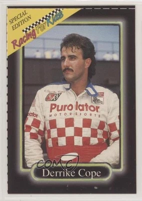 1990 Maxx Collection Racing for Kids Derrike Cope #10 - Image 1 of 2