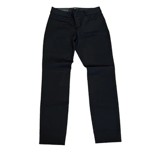 Pantalon habillé stretch neuf Banana Republic noir moderne coupe sloan taille 0 PETITE - Photo 1/11