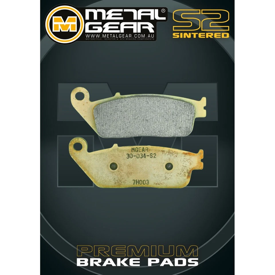 Brake Pads Sintered S2 Rear for INDIAN Chieftain 2014 2015 2016 2017 2018 2019 - Image 1 of 1