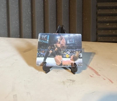 2001 Artbox WWF MotionCardz The Undertaker/Triple H #19 - Image 1 of 2