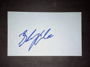 Tarjeta índice firmada 3x5 (HS) Bobby Cassevah, ANGELS (debut 2010) - Imagen 1 de 1