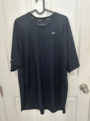 Nike Dri Fit Men’s Dark Blue Shirt XXL NWT - Image 1 of 4