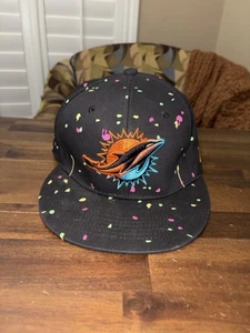 New Era MIAMI DOLPHINS COLORFULL NFL BASEBALL HAT- Cap - Picture 1 of 6