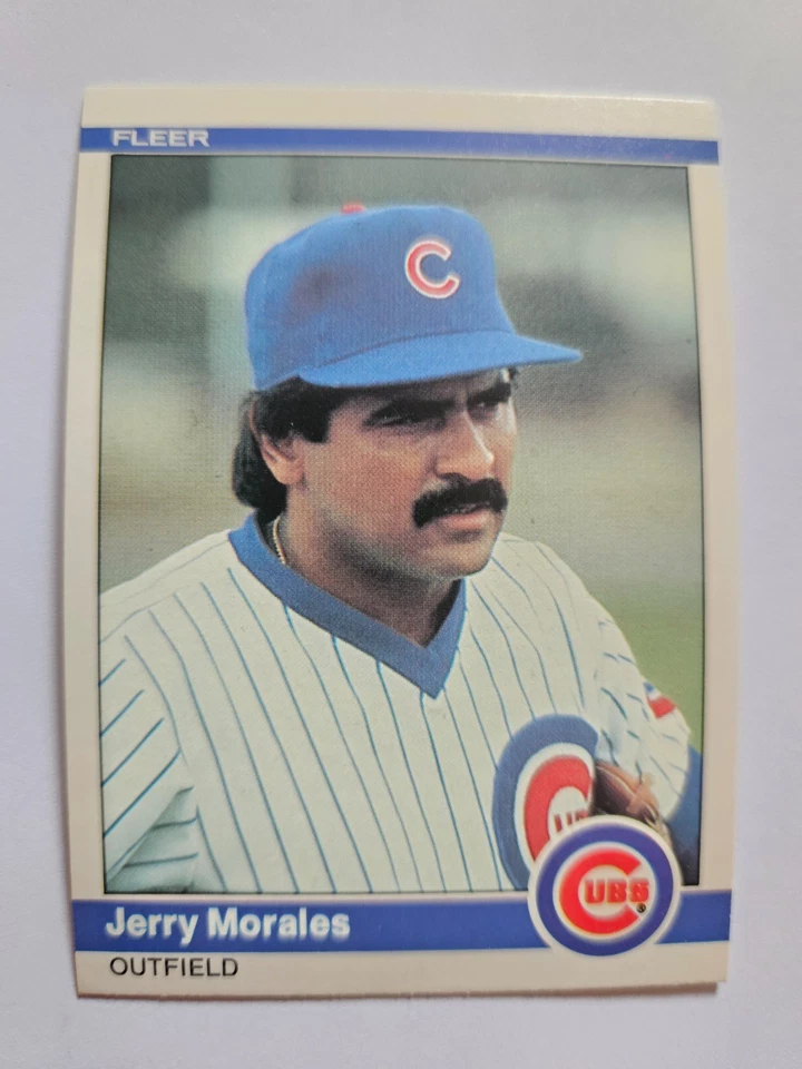 1984 FLEER JERRY MORALES #498 NM - Image 1 of 1
