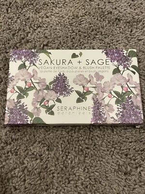 Sakura And Sage Vegan Eyeshadow And Blush Palette Sealed New in Box - Image 1 of 2