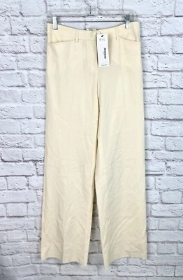 Emporio Armani Cream Flowy Pant Size 6 - Image 1 of 4