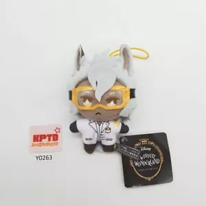 Jack Howl Lab Coat Y263 Disney Twisted Wonderland SEGA Mini Plush 4" Tag Doll Jp - Picture 1 of 13