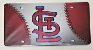 St. Louis Cardinals MLB Baseball Design Laser Tag License Plate - Picture 1 of 1